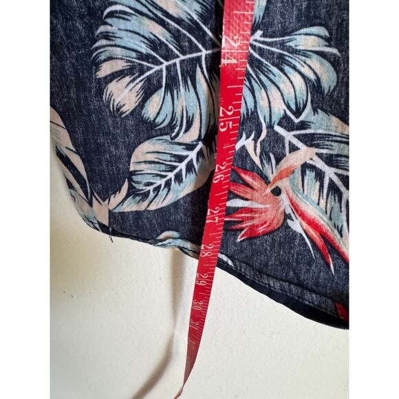 Molokai Surf Co. Men's Button-Up Short-Sleeve Shirt Floral Hawaiian Size XL - Picture 6 of 9